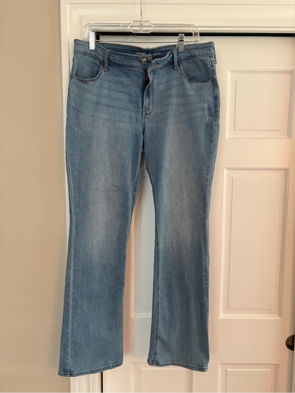 Old Navy Light Blue Wide Leg Jeans